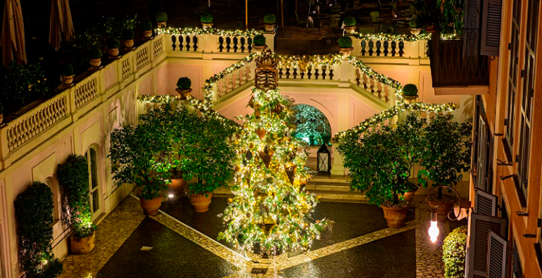 árbol de Navidad en Roma