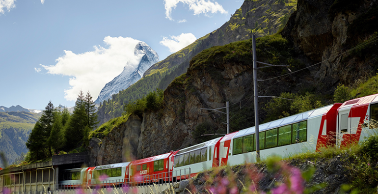 Tren por Europa Suiza