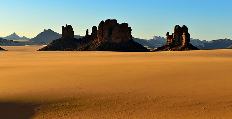 deserto do Saara Argélia maior país da África