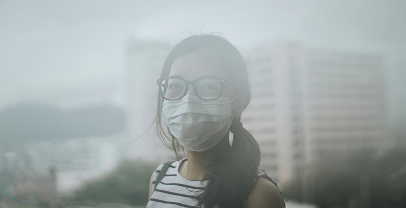 contaminación del aire ciudad air