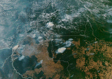 Incendios forestales Amazonía de Brasil