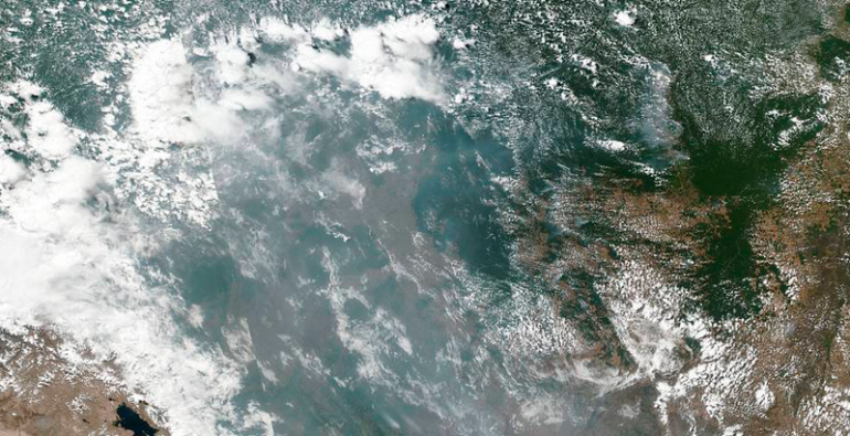 NASA Amazona Brasil incendios forestales