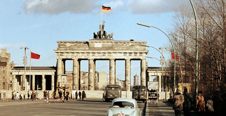 Muro de Berlín Cortina de Hierro