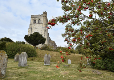 iglesia medieval en Inglaterra Terror