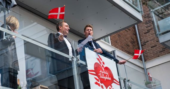 Dinamarca balcones casas Margarita II cumpleaños reina
