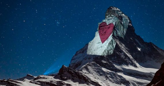 Zermatt Suiza Cervino Matterhorn montaña mensaje