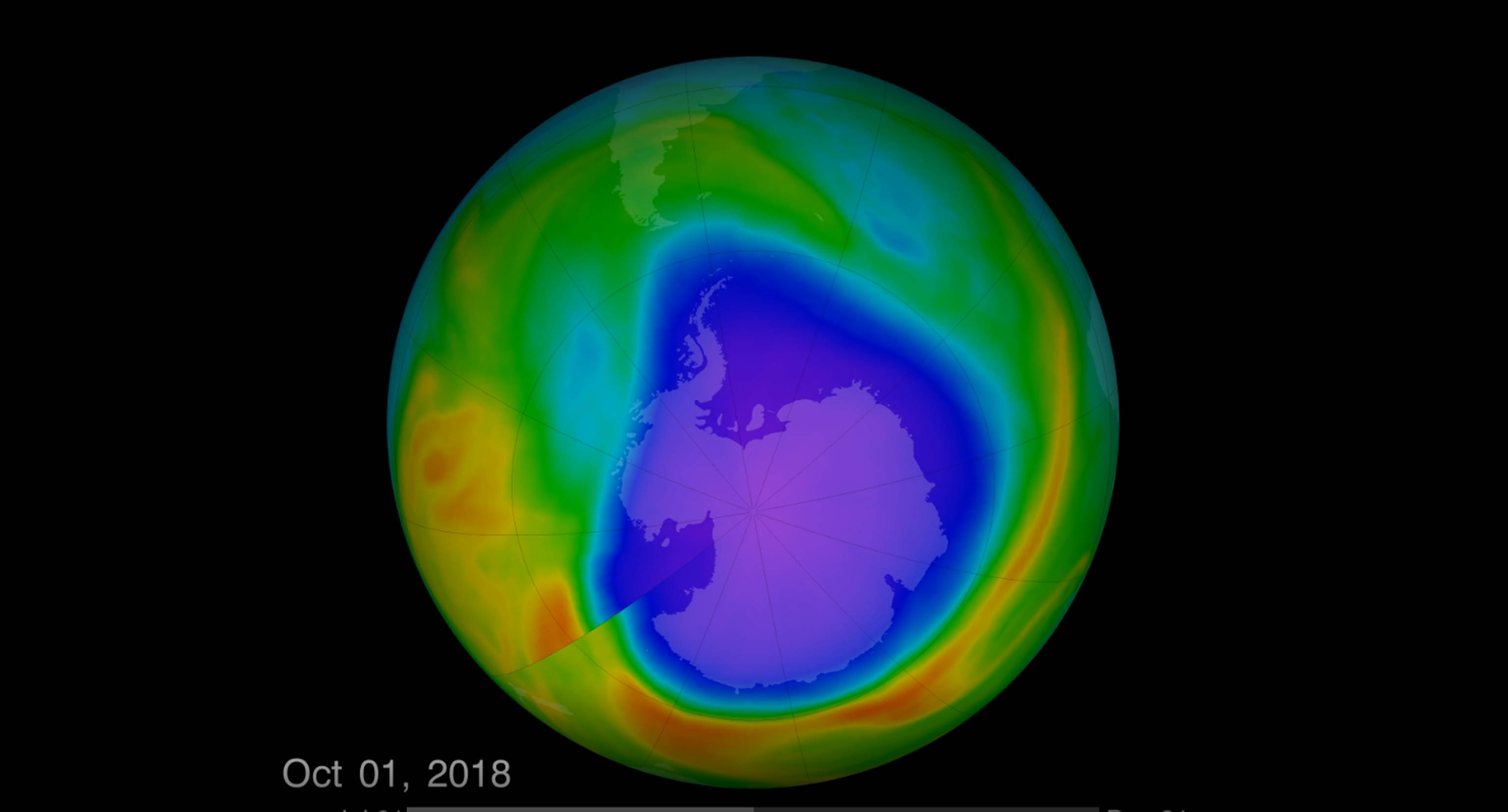 Tierra Capa de Ozono NASA