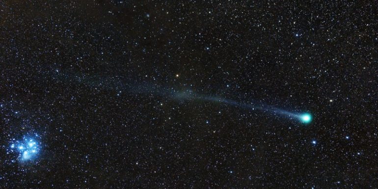 NASA cometa SWAN mayo junio
