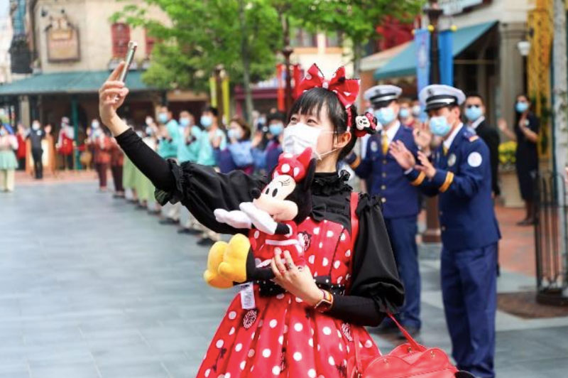 Minnie Disney mascarilla pandemia