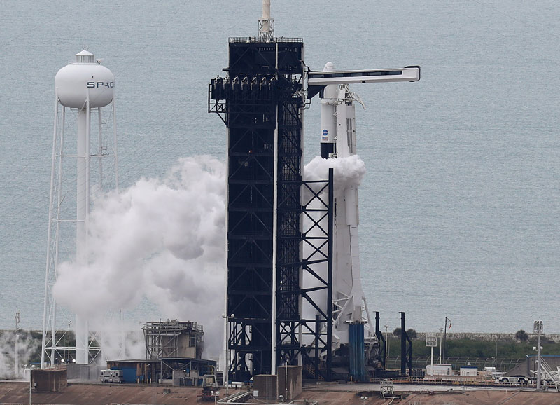 SpaceX NASA lanzamiento Florida