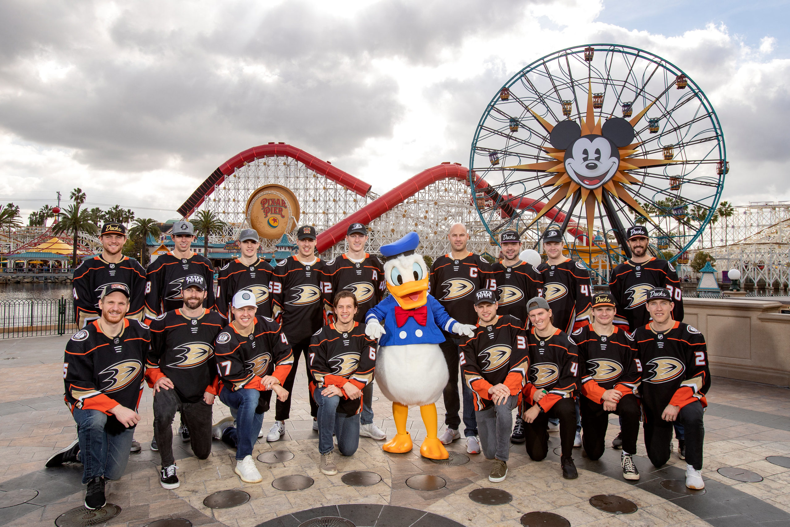 Disneyland Resort Donald Duck Anaheim Ducks