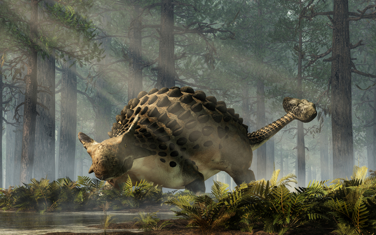 El anquilosaurio podía enterrarse en el suelo para protegerse y buscar  comida, revela un estudio | National Geographic en Español