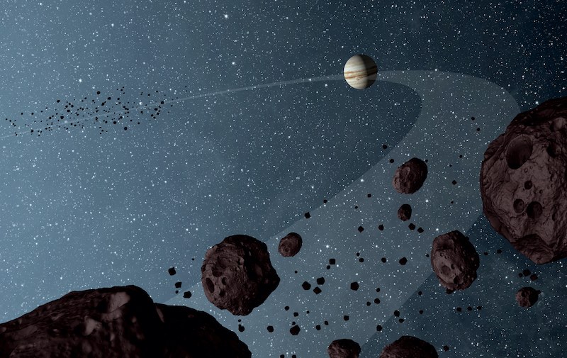 Lucy misión NASA asteroides2