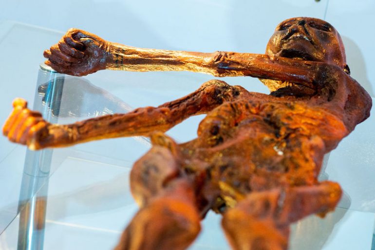 muerte Ötzi