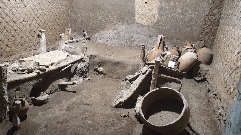 Pompeya habitación esclavos