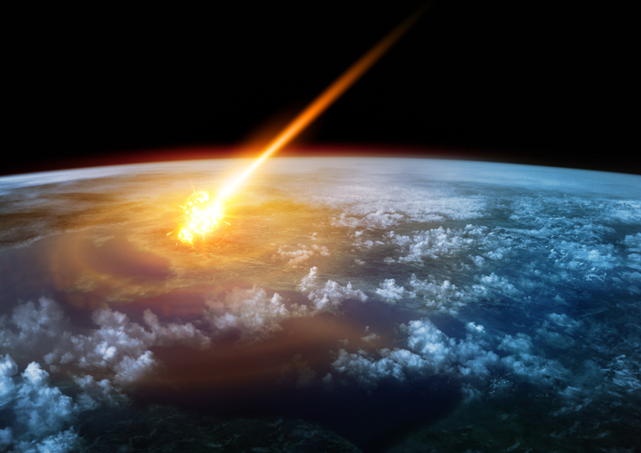 puede caer un asteroide en la tierra