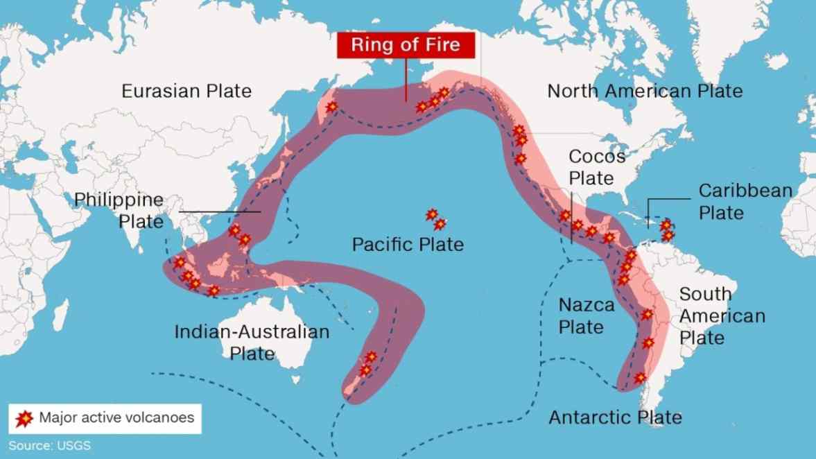 Anillo De Fuego Del Pacífico ¿qué Es Y Por Qué Genera Tantos Sismos