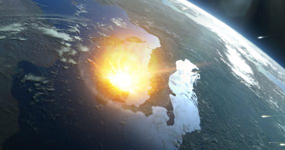 meteoritos y la causa de que provoquen extinciones masivas