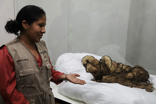 momia hallada en Perú