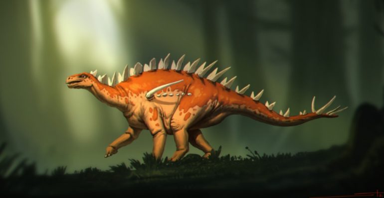estegosaurio encontrado en china