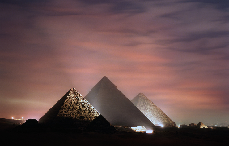 alineación pirámides de egipto