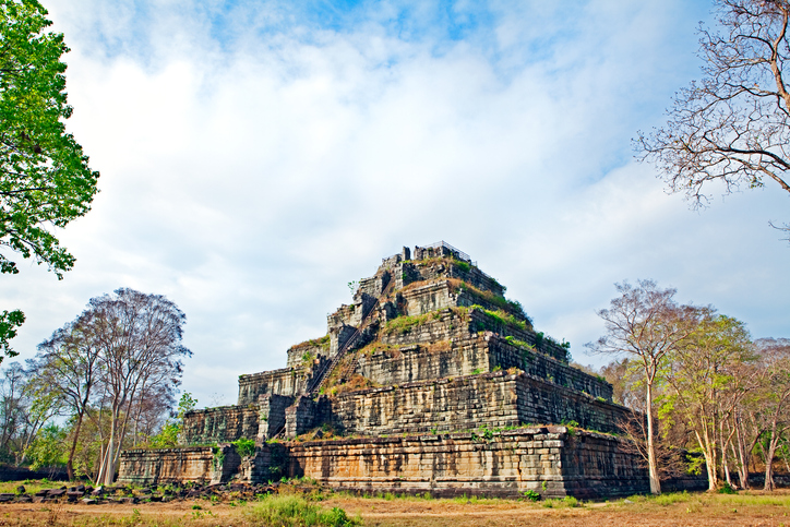 pirámide en camboya