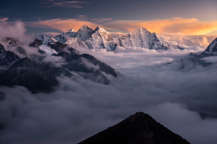montañas de Nepal